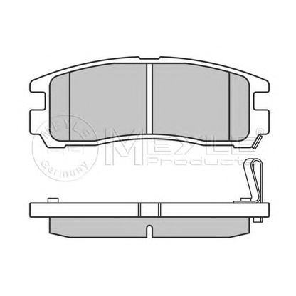 Photo Brake Pad Set, disc brake MEYLE 0252170615W