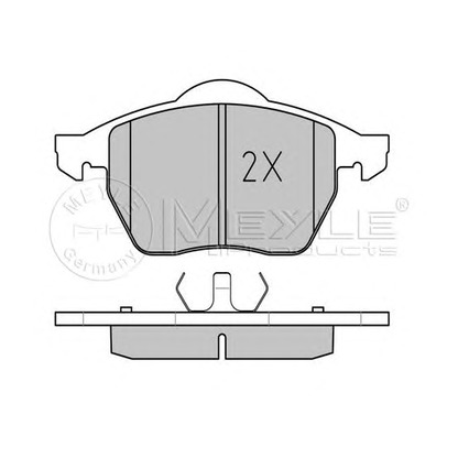 Photo Brake Pad Set, disc brake MEYLE 0252191119