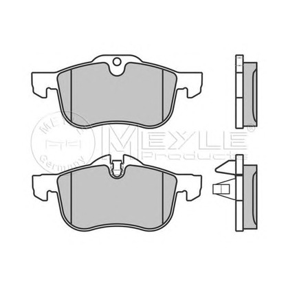Foto Kit pastiglie freno, Freno a disco MEYLE 0252311218