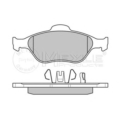 Foto Bremsbelagsatz, Scheibenbremse MEYLE 0252320217W