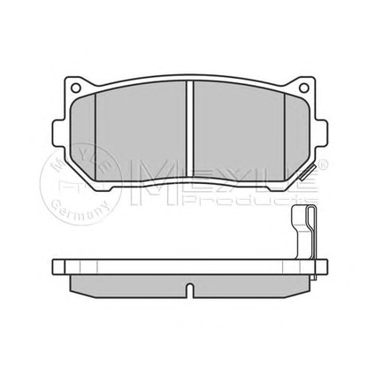 Photo Brake Pad Set, disc brake MEYLE 0252345513W