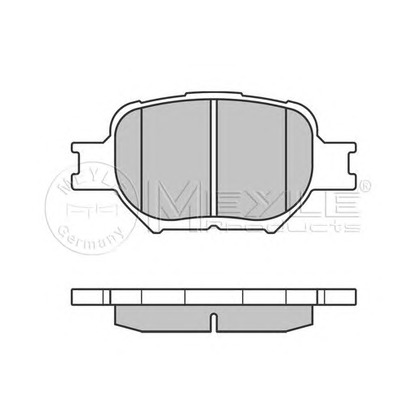 Photo Brake Pad Set, disc brake MEYLE 0252352617