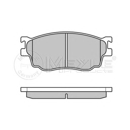 Photo Brake Pad Set, disc brake MEYLE 0252377716W