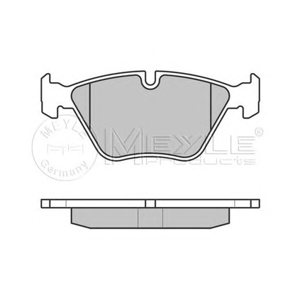 Photo Brake Pad Set, disc brake MEYLE 0252409620