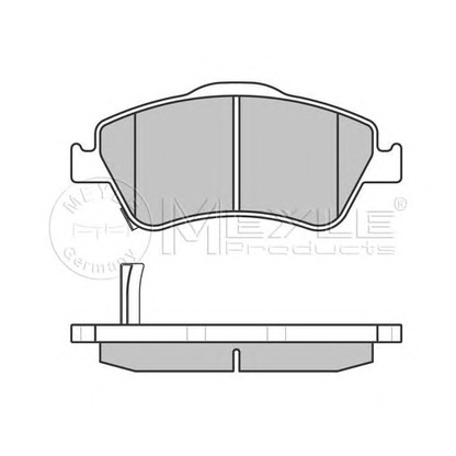 Photo Brake Pad Set, disc brake MEYLE 0252412219W