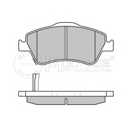 Photo Brake Pad Set, disc brake MEYLE 0252412219W