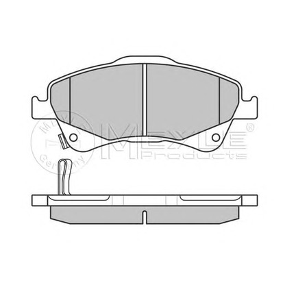 Zdjęcie Zestaw klocków hamulcowych, hamulce tarczowe MEYLE 0252420419W