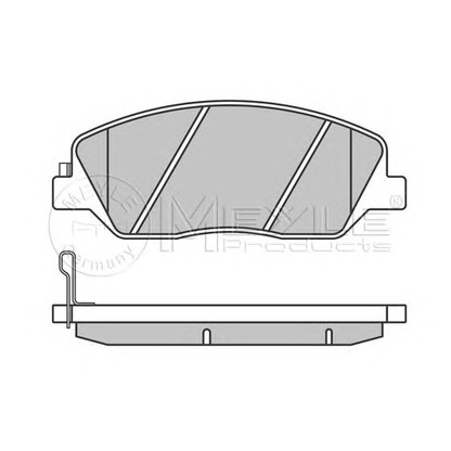 Photo Brake Pad Set, disc brake MEYLE 0252435117W