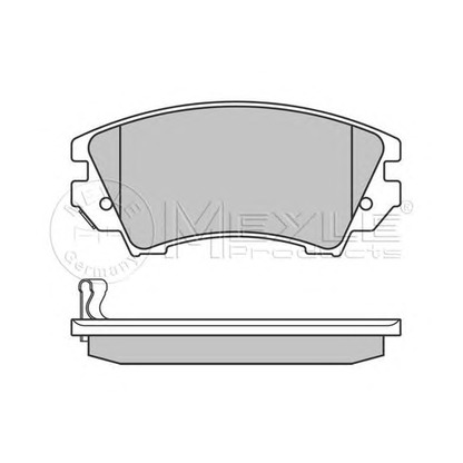 Photo Brake Pad Set, disc brake MEYLE 0252441219W