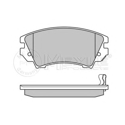 Photo Brake Pad Set, disc brake MEYLE 0252441219W