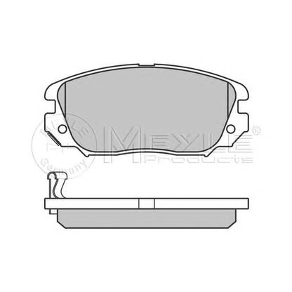 Photo Brake Pad Set, disc brake MEYLE 0252441519W