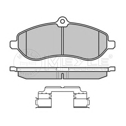 Foto Kit pastiglie freno, Freno a disco MEYLE 0252459518W