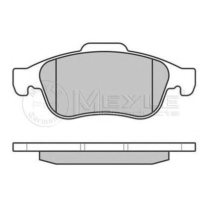 Photo Brake Pad Set, disc brake MEYLE 0252491418