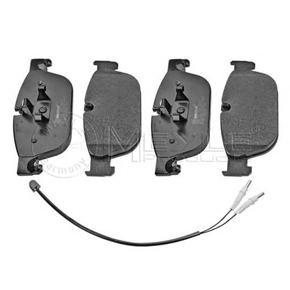 Photo Brake Pad Set, disc brake MEYLE 0252506917