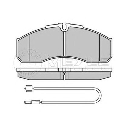 Foto Bremsbelagsatz, Scheibenbremse MEYLE 0252916020W