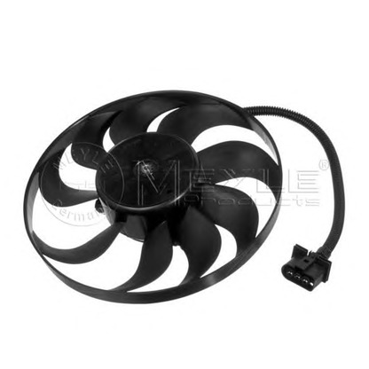 Photo Fan, radiator MEYLE 1002360007