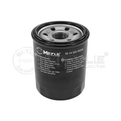 Photo Oil Filter MEYLE 35143220005