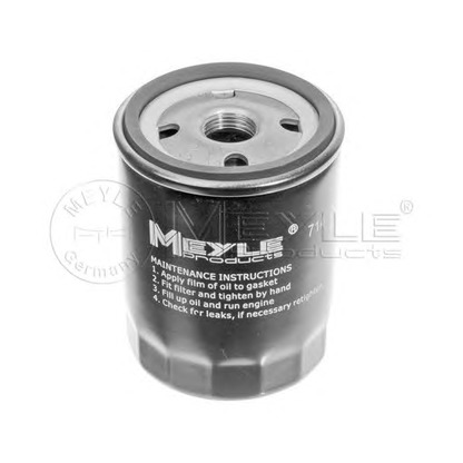 Photo Oil Filter MEYLE 7143220000