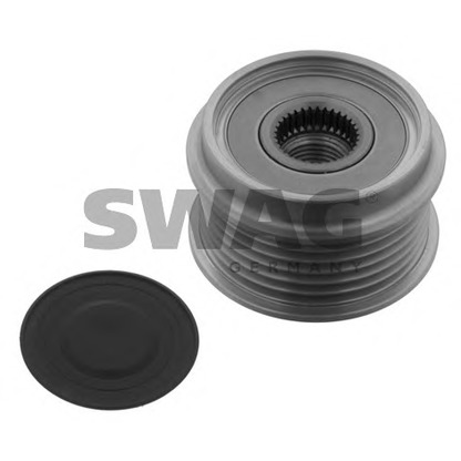 Photo Tensioner Pulley, timing belt SWAG 10140006