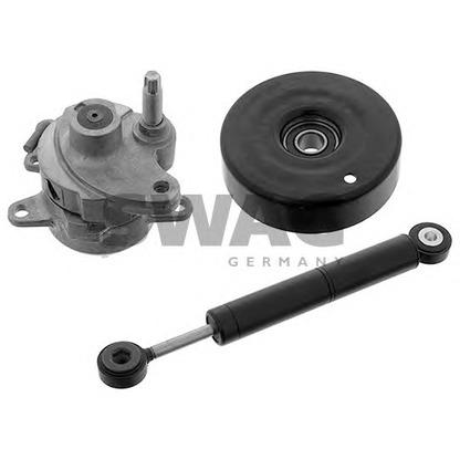 Photo Tensioner Pulley, v-ribbed belt SWAG 10915923