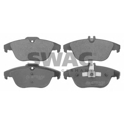 Photo Brake Pad Set, disc brake SWAG 10916736