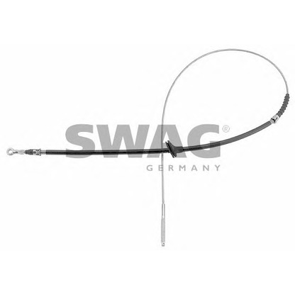 Photo Cable, parking brake SWAG 10917291