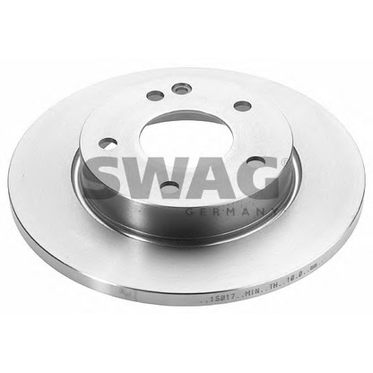 Photo Brake Disc SWAG 10917733