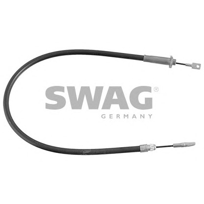 Photo Cable, parking brake SWAG 10918118