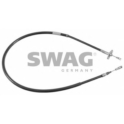 Photo Cable, parking brake SWAG 10921783