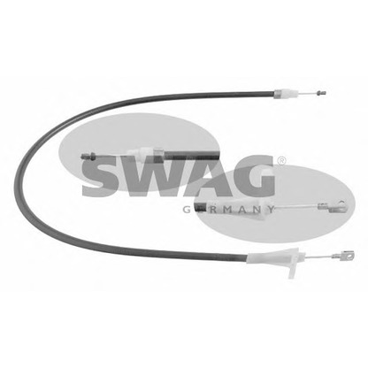 Photo Cable, parking brake SWAG 10922674