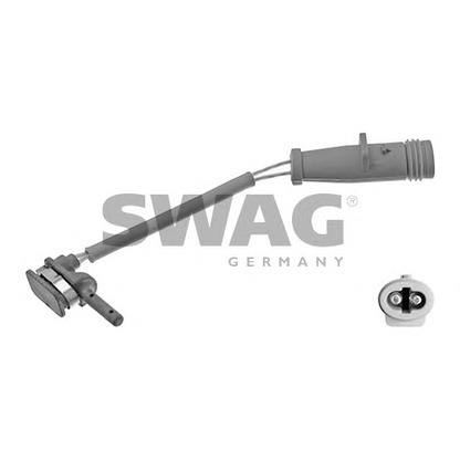 Photo Warning Contact, brake pad wear SWAG 10939247