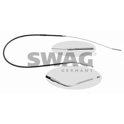 Photo Cable, parking brake SWAG 20901756