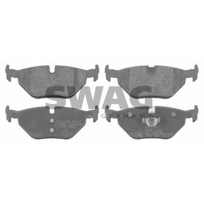 Photo Brake Pad Set, disc brake SWAG 20916351