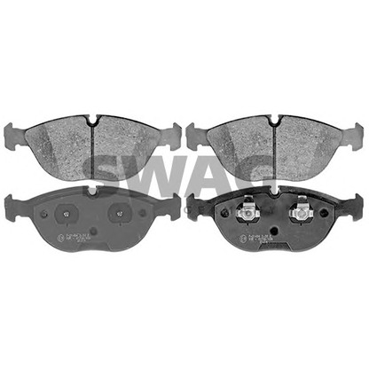 Photo Brake Pad Set, disc brake SWAG 20916366