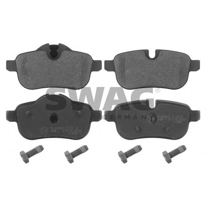 Photo Brake Pad Set, disc brake SWAG 20916785