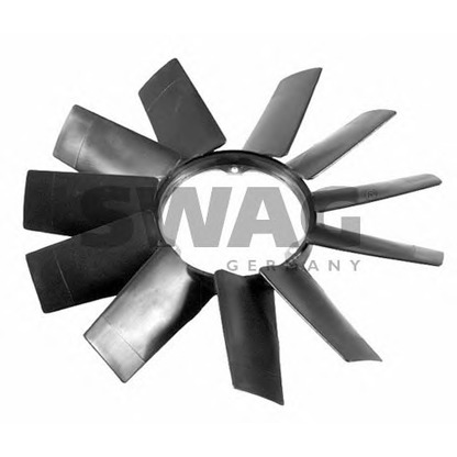 Photo Fan Wheel, engine cooling SWAG 20919257
