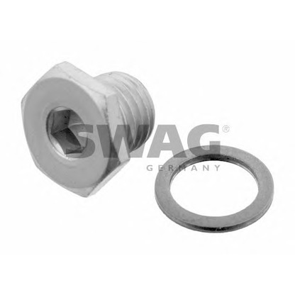 Photo Oil Drain Plug, oil pan SWAG 20930968