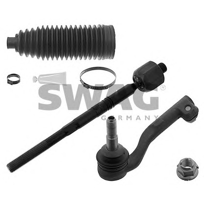 Photo Repair Kit, tie rod axle joint SWAG 20944297