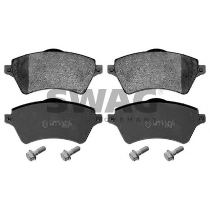 Photo Brake Pad Set, disc brake SWAG 22116113