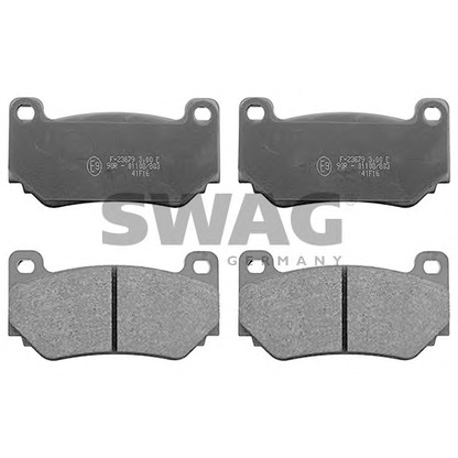 Photo Brake Pad Set, disc brake SWAG 22116203