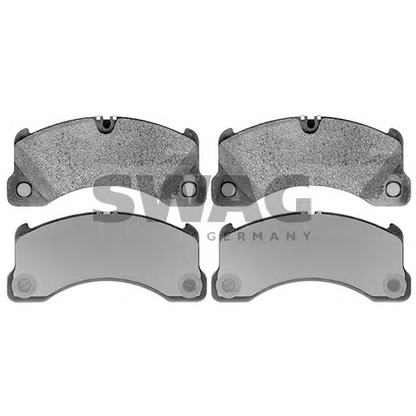 Photo Brake Pad Set, disc brake SWAG 30116042