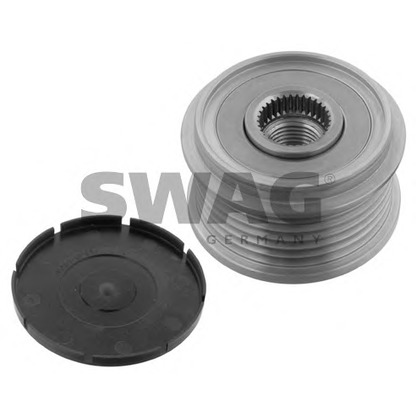 Photo Tensioner Pulley, timing belt SWAG 30140003