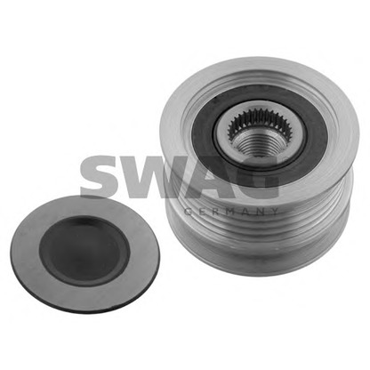 Photo Tensioner Pulley, timing belt SWAG 30140004