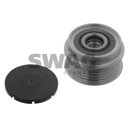 Photo Tensioner Pulley, timing belt SWAG 30140006