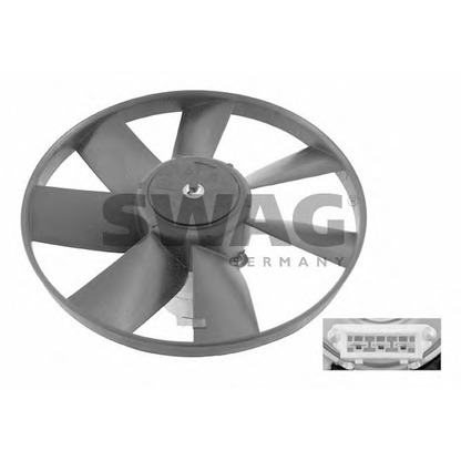 Photo Fan, radiator SWAG 30906994