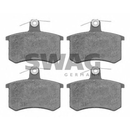 Photo Brake Pad Set, disc brake SWAG 30916142