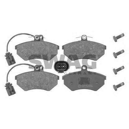 Photo Brake Pad Set, disc brake SWAG 30916316