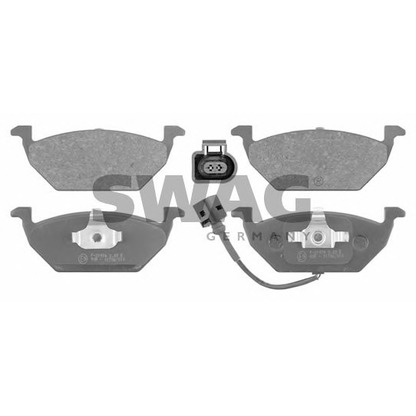 Photo Brake Pad Set, disc brake SWAG 30916332