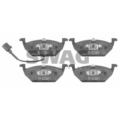 Photo Brake Pad Set, disc brake SWAG 30916446