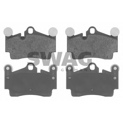 Photo Brake Pad Set, disc brake SWAG 30916619